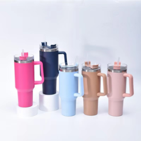 1200ml Insulated Tumbler with Handle 🥤✨