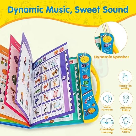 Interactive Audio Learning Book for Kids