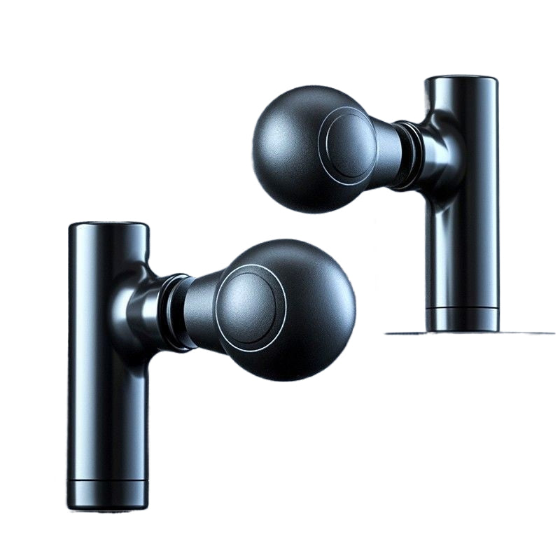 🔥 Mini Massage Gun: Black Edition | Deep Tissue Relief & Quiet Percussion ⚡ Portable Power 🖤