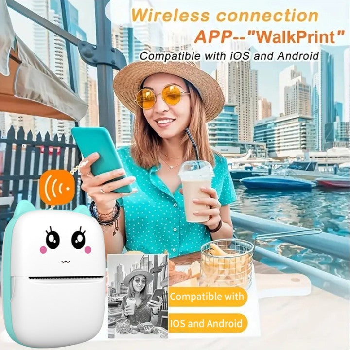 Portable Inkless Label Printer for iOS/Android 📱💙