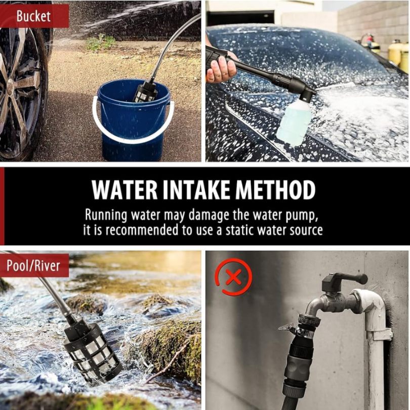 Portable Wireless Car Washer (48V) 💦