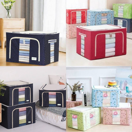 🚀 Space-Saving Big Cloth Storage Bag 🧺 Heavy Duty Storage Solution ✨