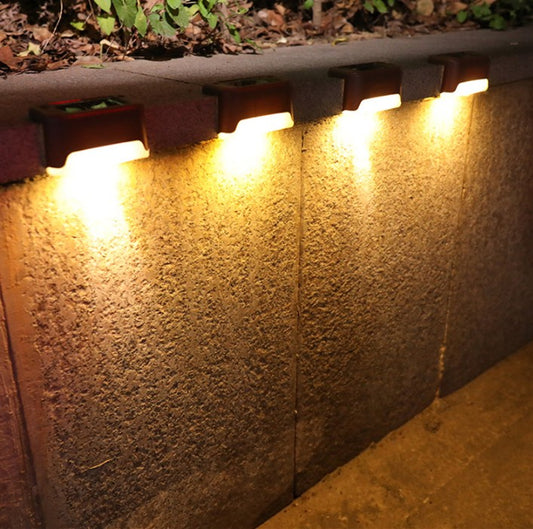 Solar LED Deck Lights ☀️ | Waterproof Outdoor Garden Lamps | Patio & Pathway Decor 🏡