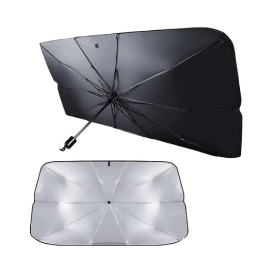 Large Windshield Sun Shade: Reflective UV Blocker & Insulation ❄️🛡️