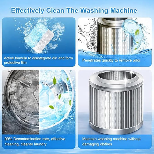 ✨ Washing Machine Cleaner: Deep Clean & Deodorize 🧼