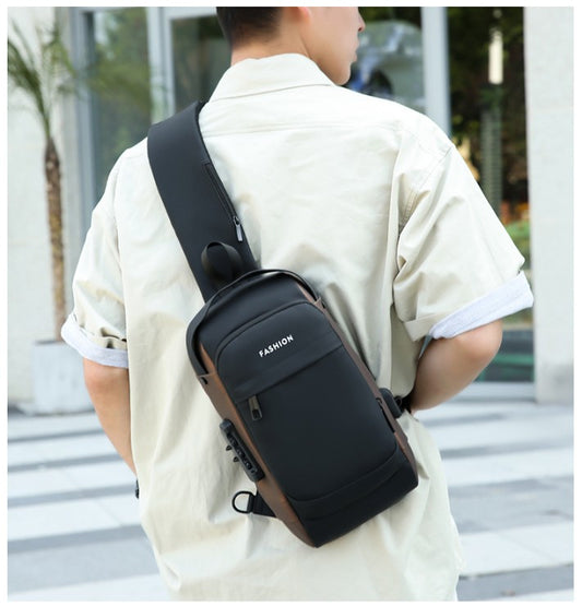 Hard Shell Crossbody Travel Bag 🎒 Anti-Theft EVA Case for Tablets & Gadgets 📱⚡