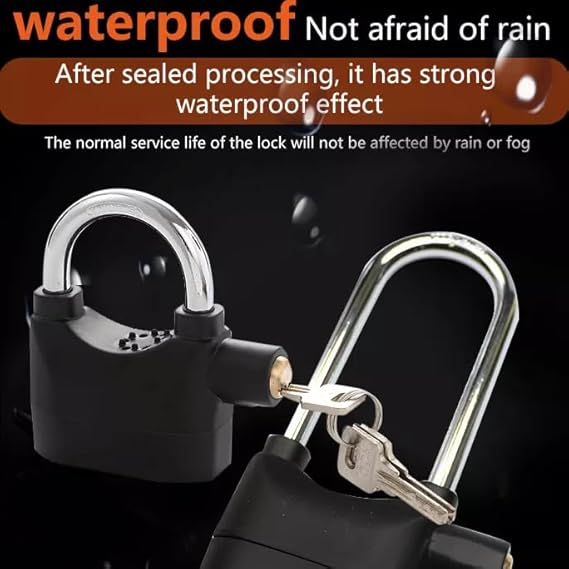 SafeForce: Weatherproof Siren Lock 🌧️📢