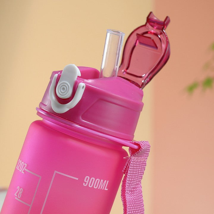 3-Pack Motivational Bottles (2L/1L/500ml) 💧 BPA-Free & Leakproof 🕒