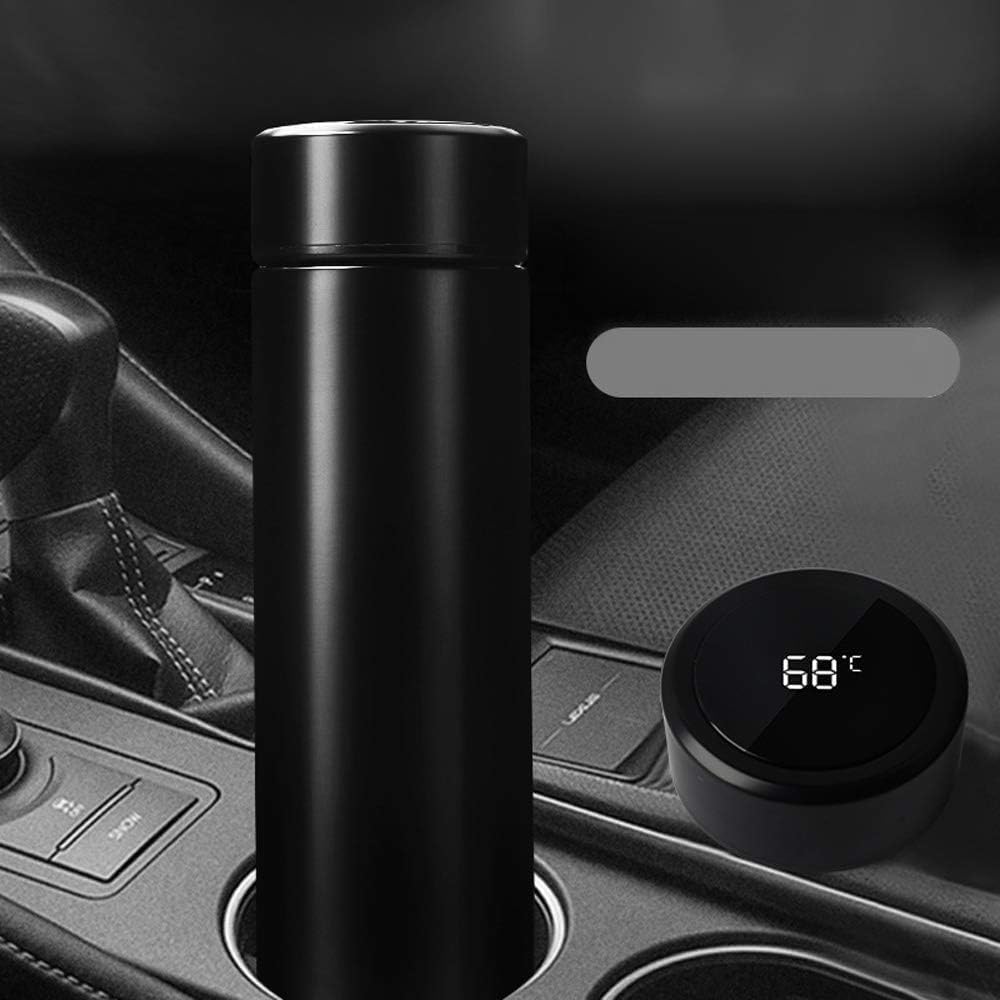 Smart LED Temperature Display Vacuum Flask 🌡️ | 500ml Stainless Steel Water Bottle 💧 | Leakproof & Insulated for Gym, Travel & Sports 🚀