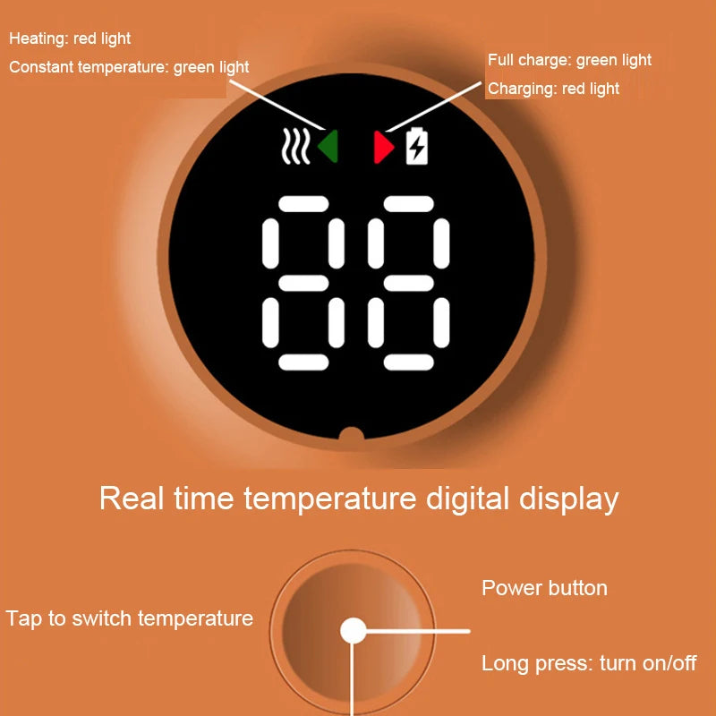 Travel-Ready Bottle Warmer 🚗 | Precise Temp Control 🌡️ | Fast-Heating ⚡