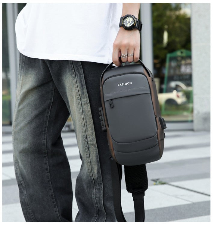 Hard Shell Crossbody Travel Bag 🎒 Anti-Theft EVA Case for Tablets & Gadgets 📱⚡