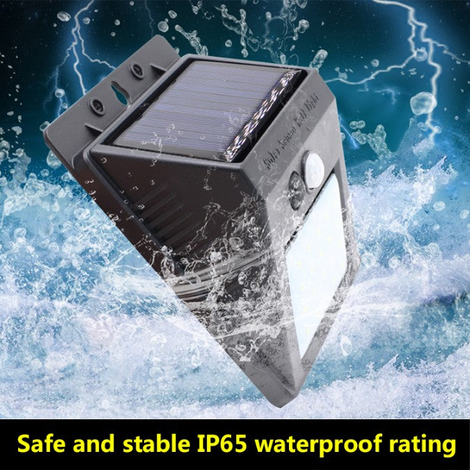 Eco Solar Motion Sensor Wall Light ☀️ | 3 Smart Modes | IP64 Waterproof 🌧️ | Bright Cool White for Gate & Garden 🏡