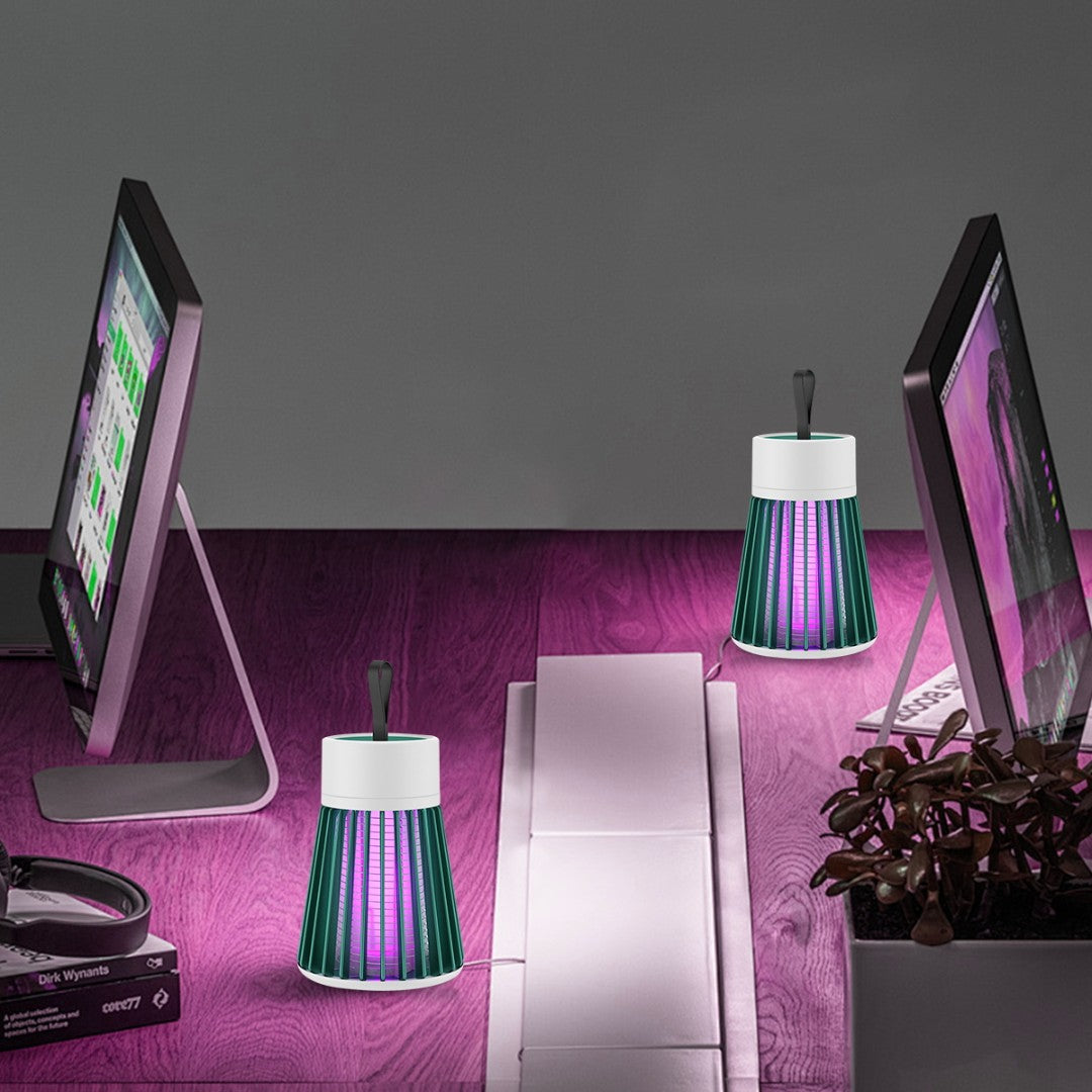 🚫 Stop the Buzz! The Ultimate 2-in-1 Silent Bug Zapper & Night Light 🦟💡